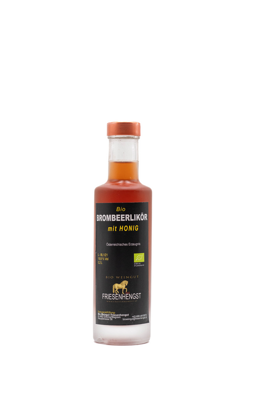 Brombeerlikör mit Honig BIO